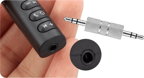 QTRABT10 Receptor Bluetooth de Audio Entrada Auxiliar
